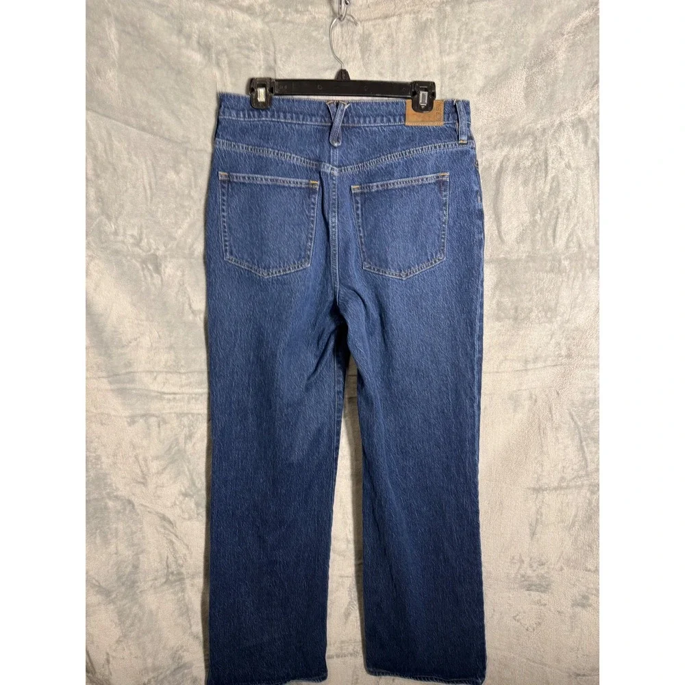 J Crew 30T Mid Rise Straight Leg Jeans Medium Wash Denim Women‎  tall